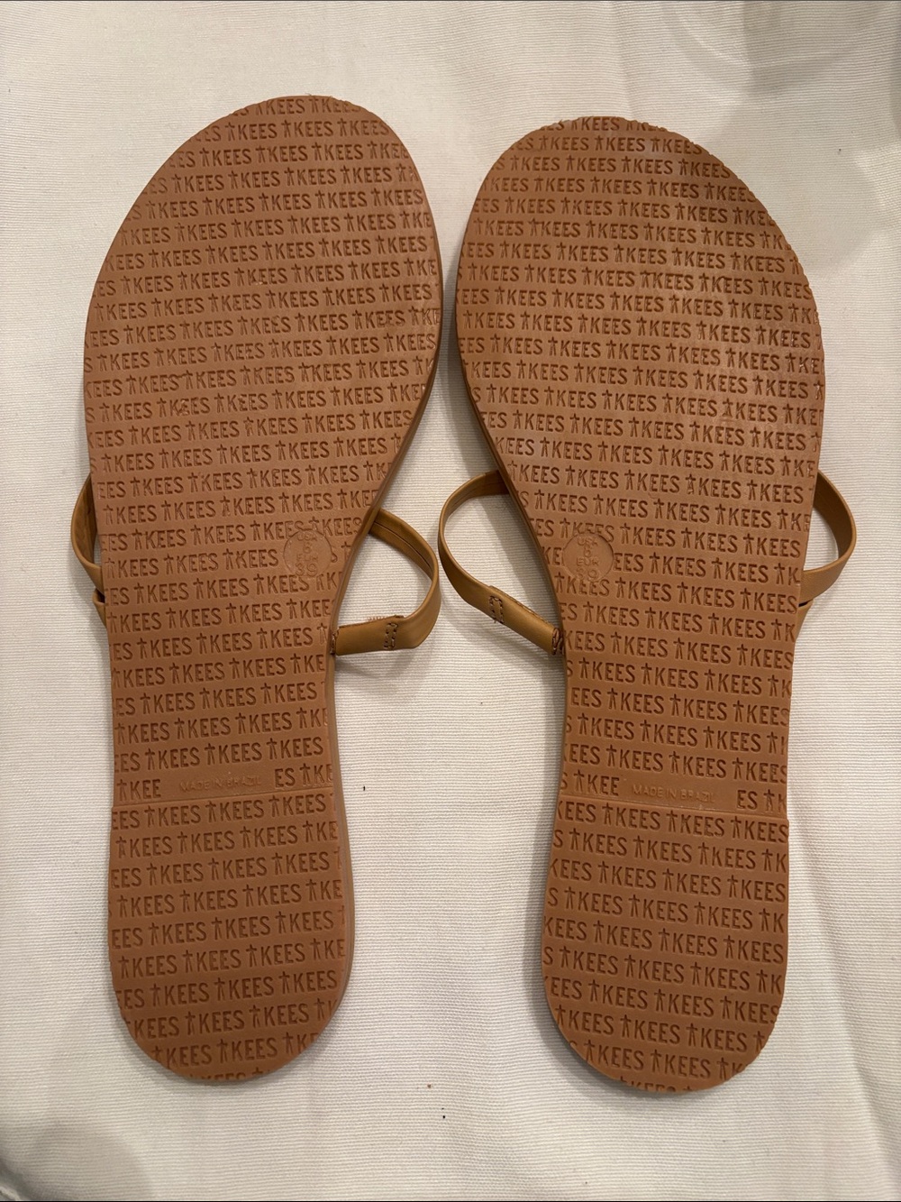 TKEES Nude Beige Minimal Slide Sandal - Picture 7 of 7